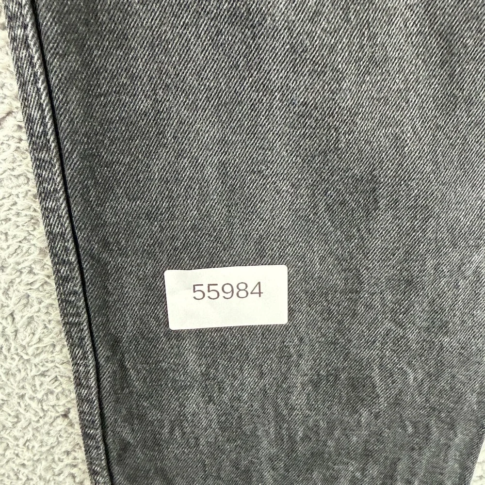 Levi's 505 Jeans Men's 34x34 Black Cotton Denim Straight Leg Workwear Travel